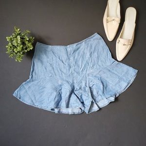 GUESS Flowy Jean Shorts